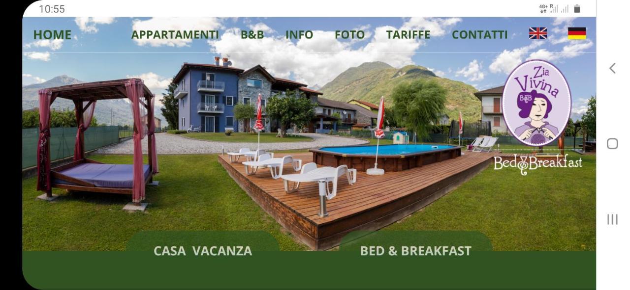 B&B Zia Vivina Sorico Esterno foto